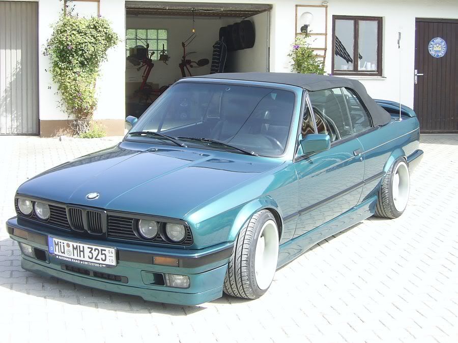 e30 325i cabrio lagunengruenmetallic - 3er BMW - E30