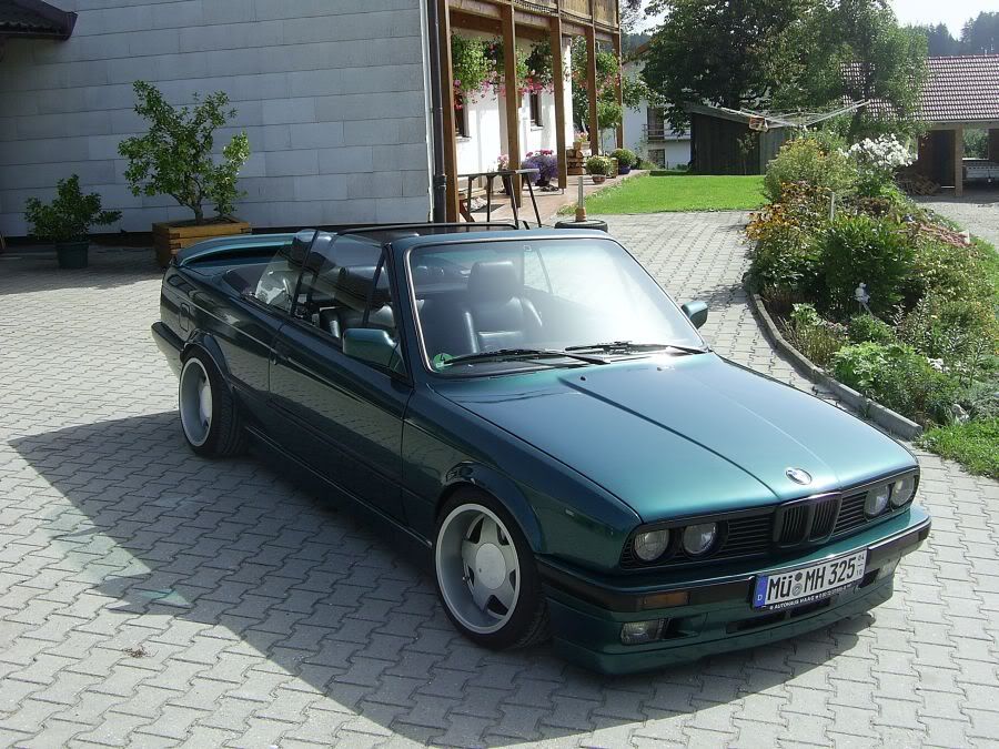 e30 325i cabrio lagunengruenmetallic - 3er BMW - E30