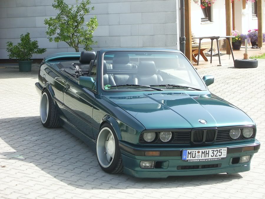 e30 325i cabrio lagunengruenmetallic - 3er BMW - E30