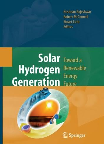  , Dissertation and Ebooks: Solar Hydrogen Production by Electrolysis