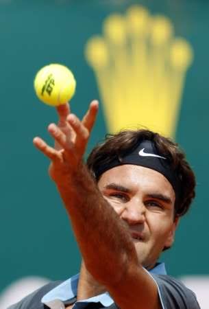Fed Serves in Monte Carlo 2nd Round