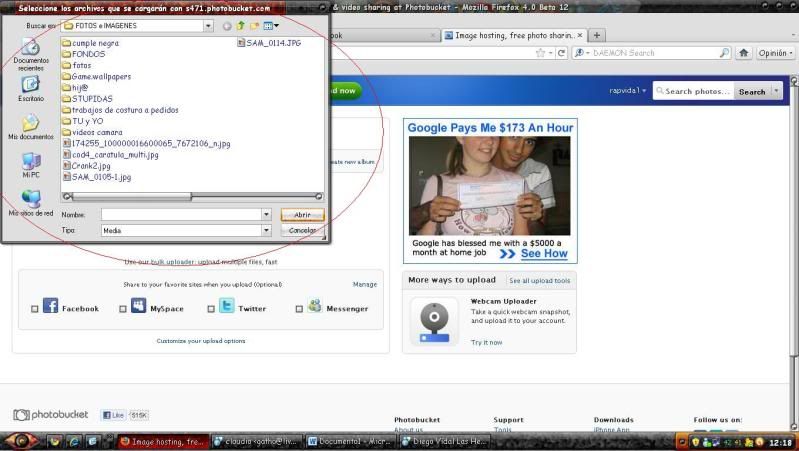Imagen enviada