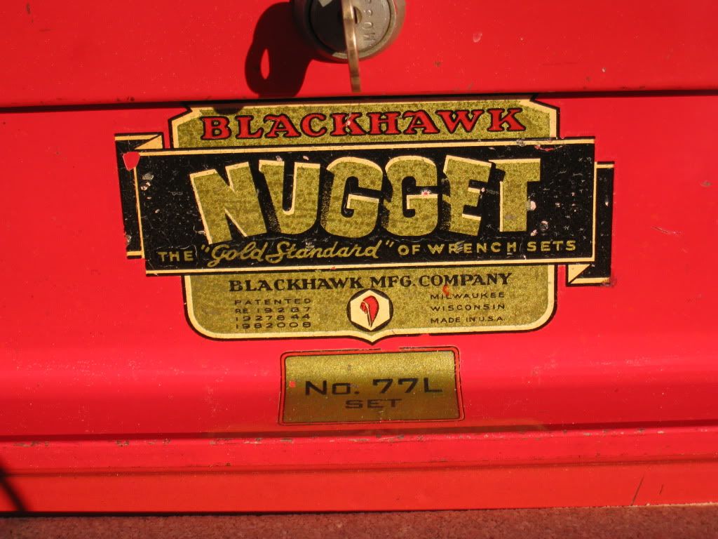 Blackhawk Nugget Tool Box 1940’s Bullet Box decals replacement Set 2 