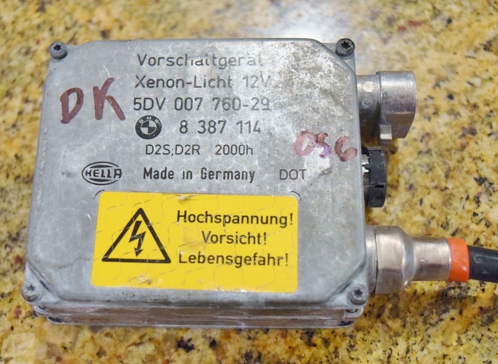 4 E39 OEM Xenon Headlight Ballasts BMW M5 Forum and M6 Forums