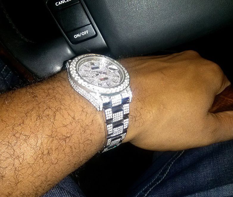 datejust on wrist