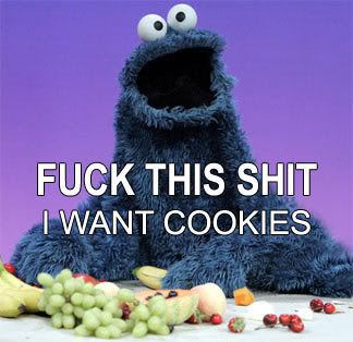 cookie monster gone mad Pictures, Images and Photos