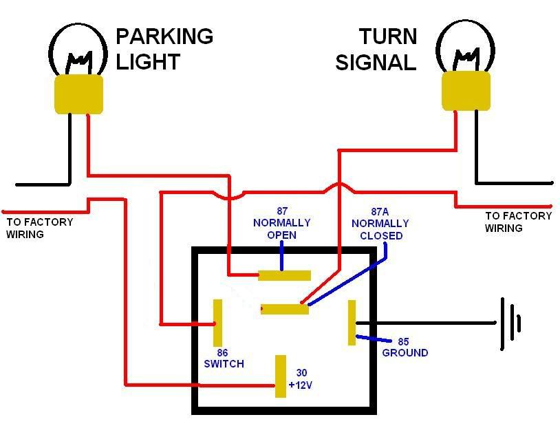 Relocating Turn Signal